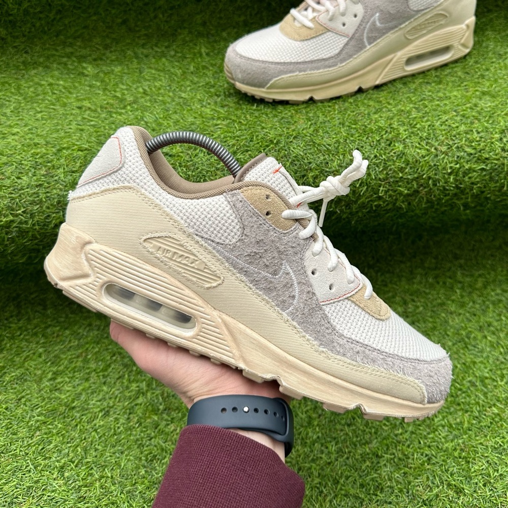 Men's Shoes Nike Air Max 90 Premium Pale Ivory Brand New Authentic Sneakers 10.5